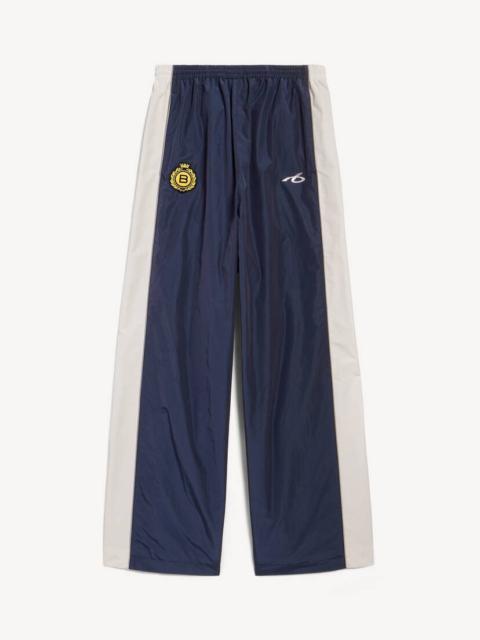 BALENCIAGA Men's Soccer Tracksuit Pants in Marine Blue