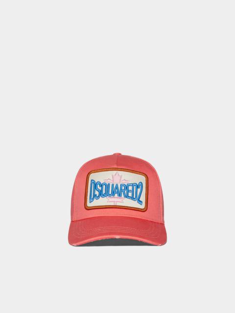 DSQUARED2 D2 PATCH BASEBALL CAP