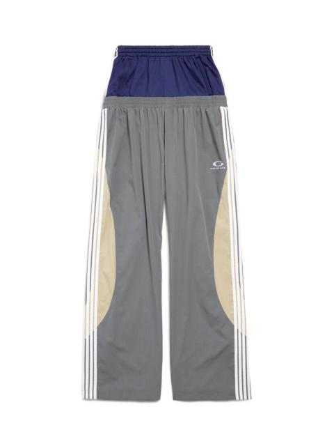 Men's Cut-up Tracksuit Pants in Dark Grey