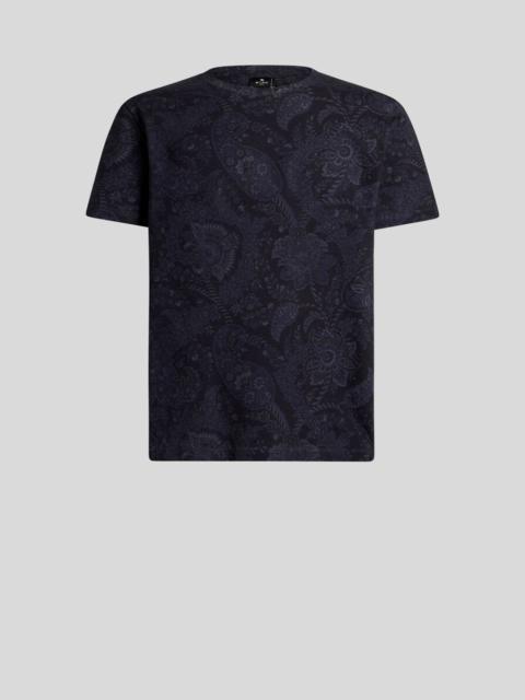 Etro T-SHIRT WITH FLORAL PAISLEY PRINT