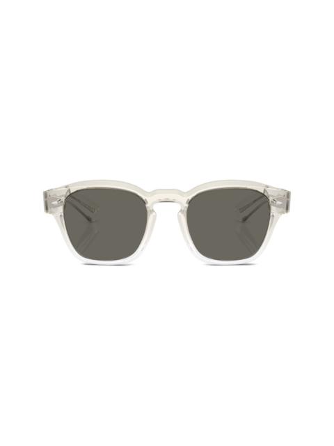 Maysen round-frame sunglasses
