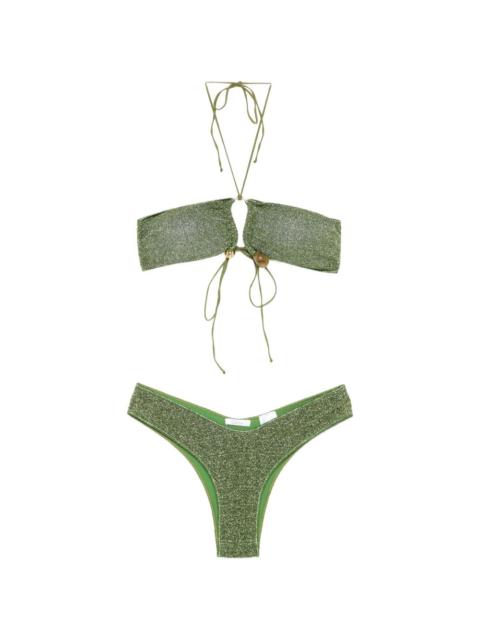 Oséree Lumiere stones bandeau bikini