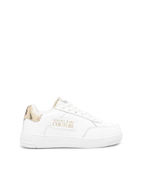 VERSACE JEANS COUTURE Meyssa logo-patch sneakers