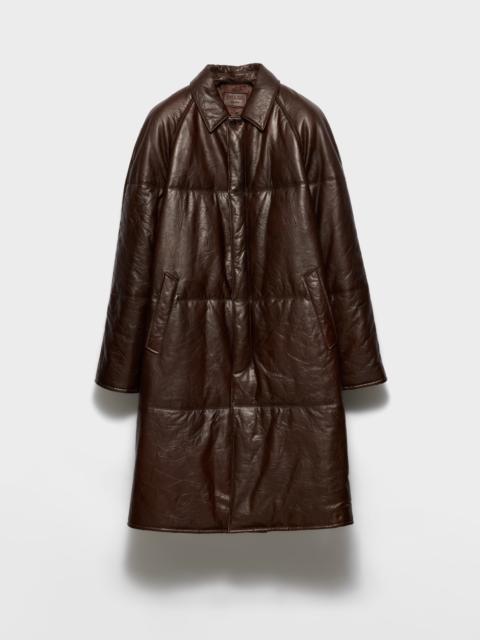Prada Padded nappa leather coat