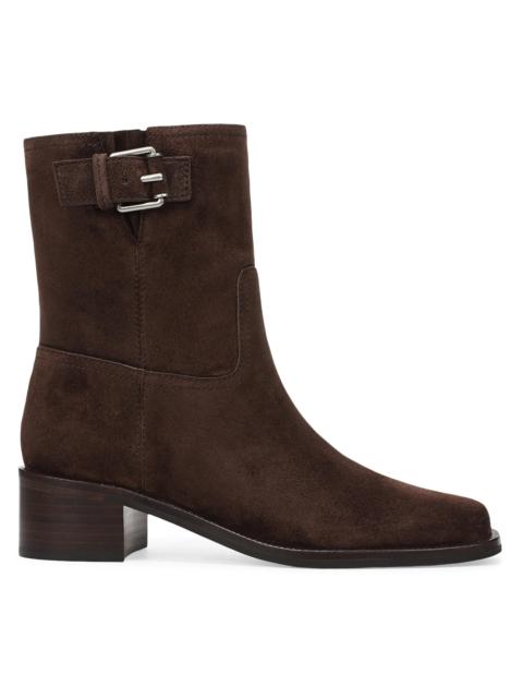 Vince Women's London 45MM Suede Boots - Cacao Brown