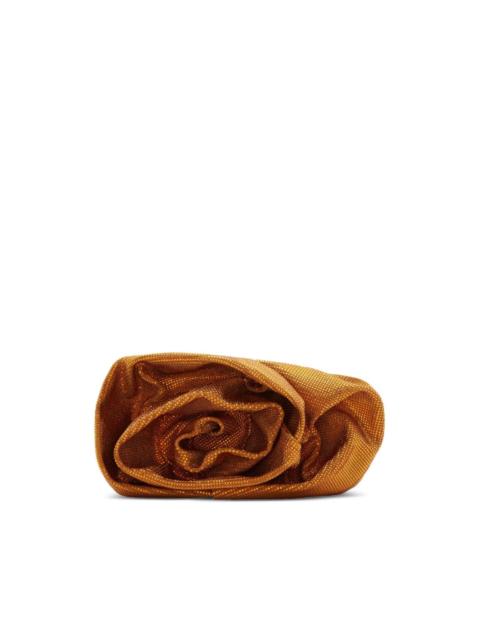 Burberry Rose leather clutch
