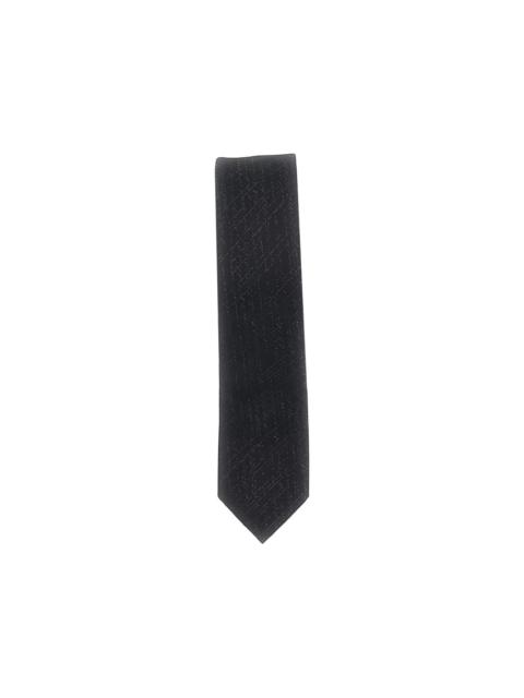 EMPORIO ARMANI lurex silk tie