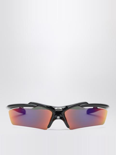 BALENCIAGA Turbo Rectangle black/Infrared sunglasses