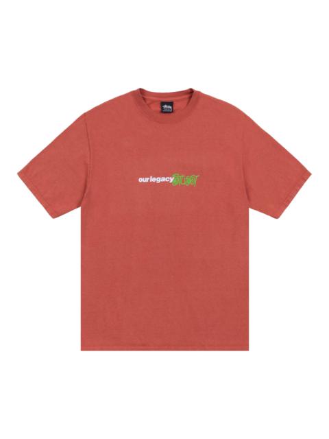 Stussy x Our Legacy Work Shop Sport Pigment Dyed Tee 'Clay'