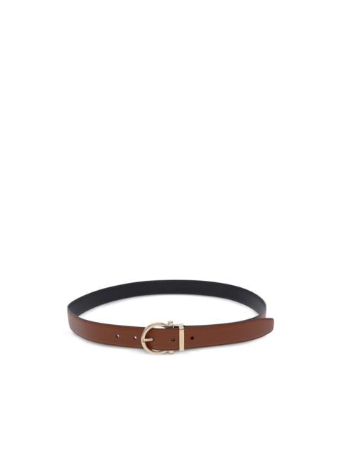 FERRAGAMO Gancini reversible belt