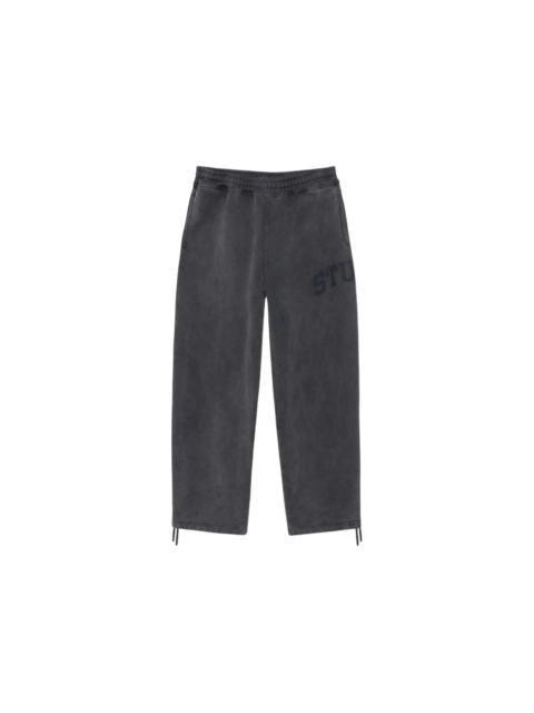 Stüssy Stussy Fleece Faded Graphic Pant Washed Black