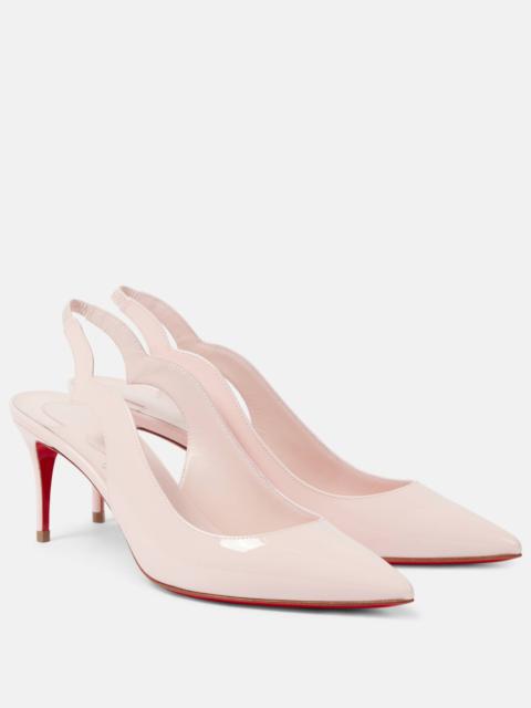 Christian Louboutin Hot Chick Sling 70 leather slingback pumps