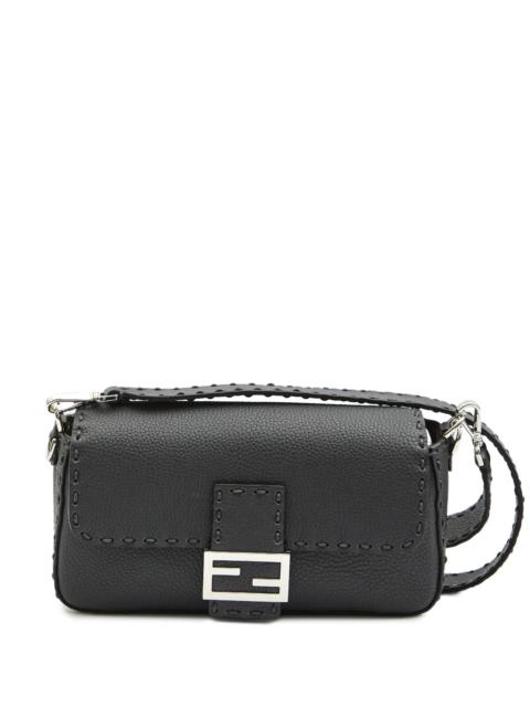 FENDI Fendi Baguette Macro-stitch Messenger Bag