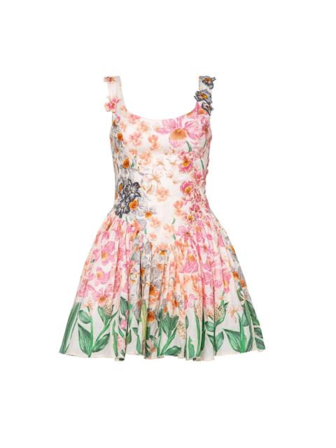 Agua by Agua Bendita Pluma Jardinera Mini Dress