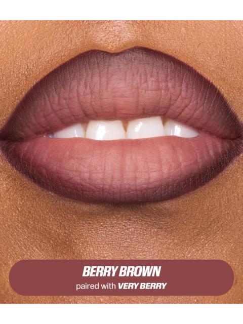 Huda Beauty Berry Brown Lip Duo ​