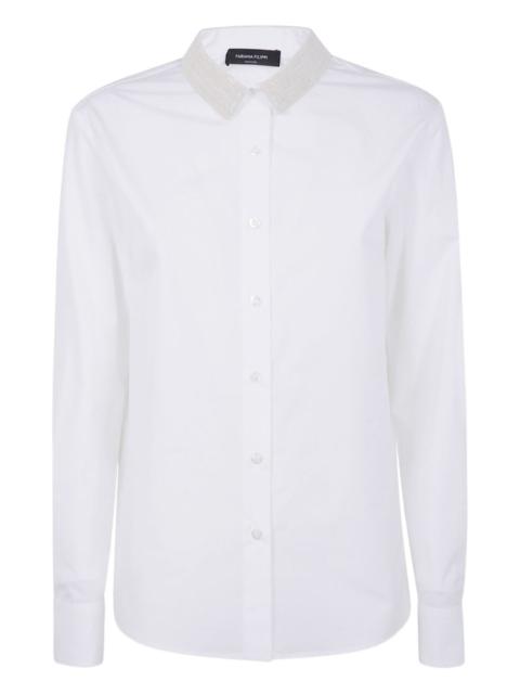 FABIANA FILIPPI embellished-collar shirt