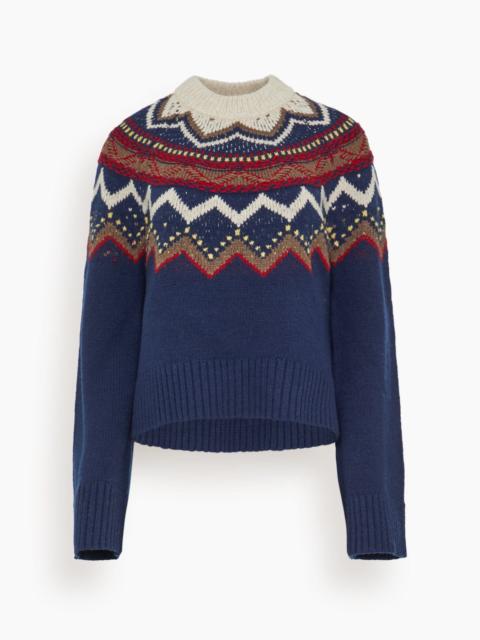 Vanessa Bruno Fenicia Sweater in Marine