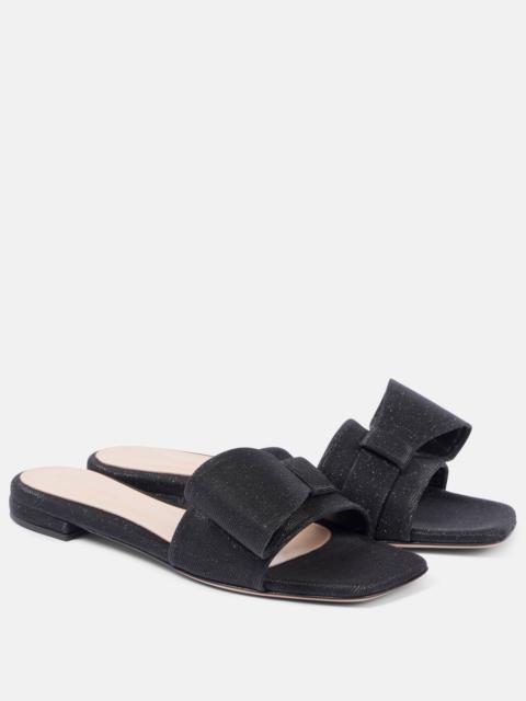 Gianvito Rossi Bow slides