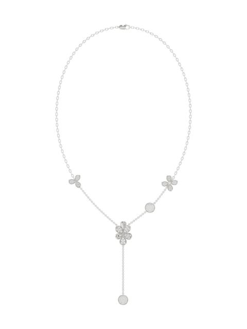 Marchesa FLORAL WHITE GOLD Y NECKLACE