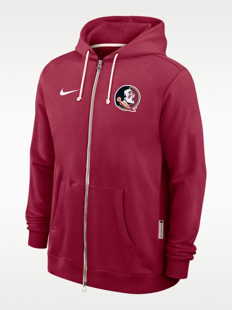 Nike Florida State Sideline Men's Nike Dri-FIT College Full-Zip Hoodie