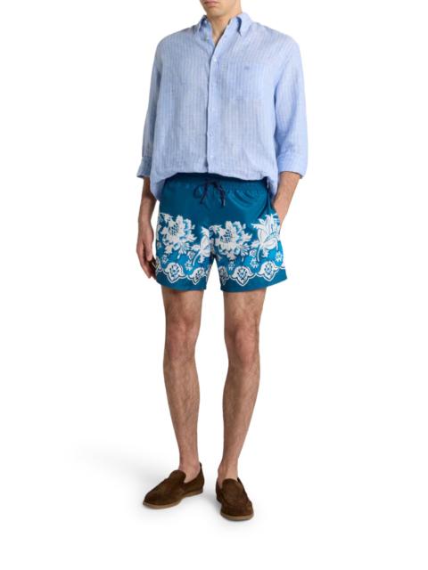 Etro FLORAL PRINT SWIMSUIT