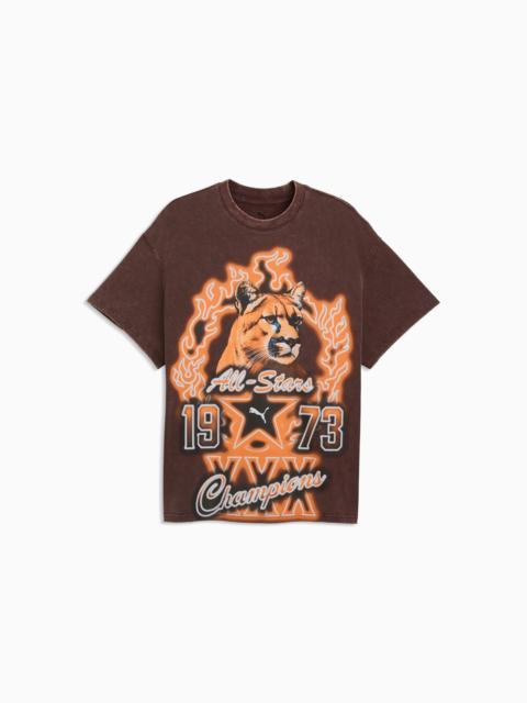 PUMA Dylan Wildcat Men's Oversized Basketball Tee