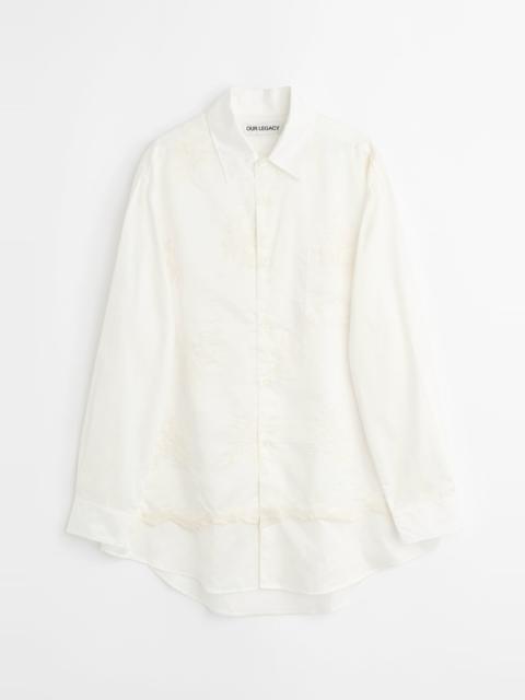 Our Legacy Vast Shirt Ivory Cloud Breezey Cotton