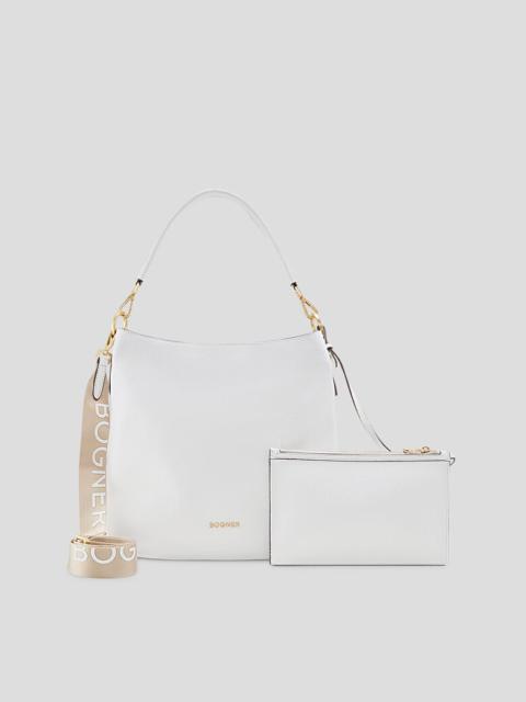 BOGNER Pontresina Jessi Hobo bag in White