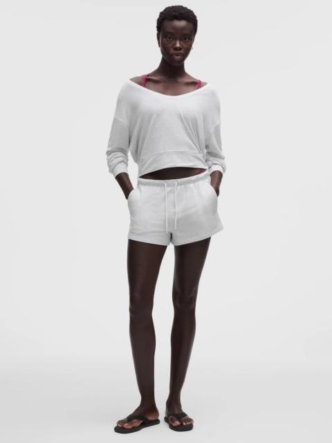 lululemon BeCalm Mid-Rise Short 3"