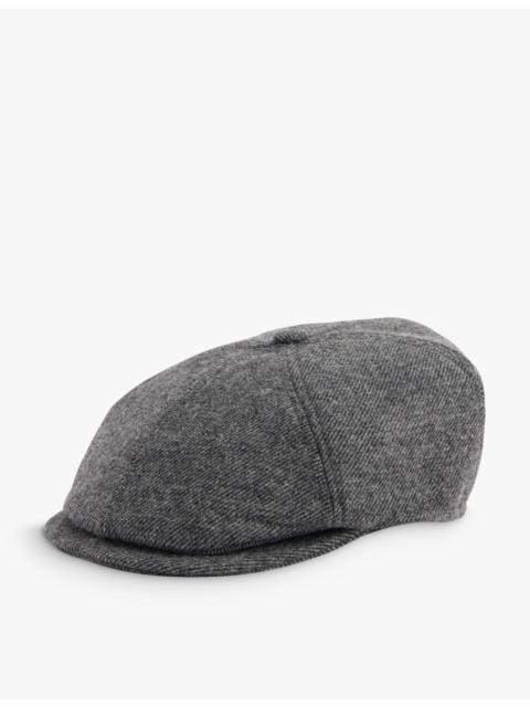 Barbour Claymore Bakerboy brand-patch woven cap