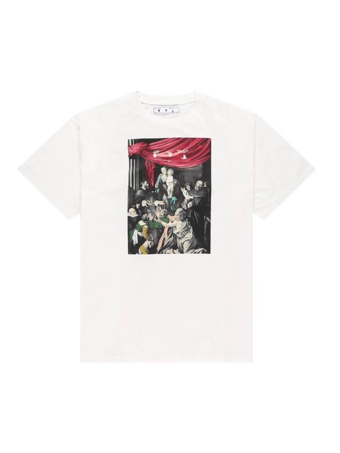 Off-White Caravaggio Painting Short-Sleeve Over Tee 'White/Black'