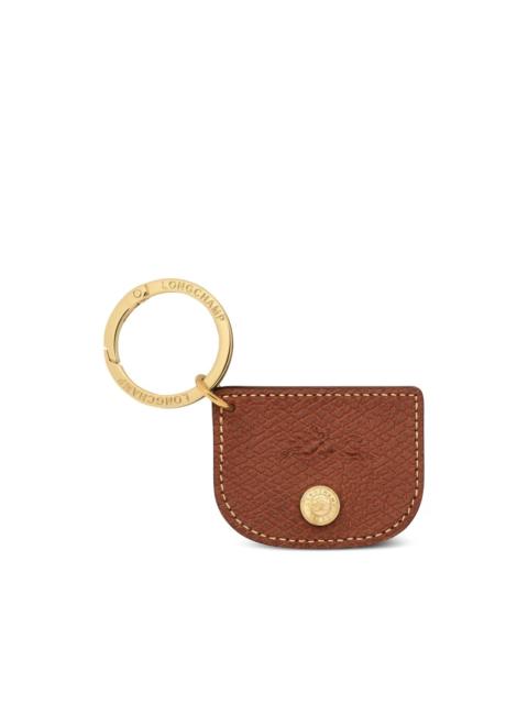 Longchamp debossed-logo keyring