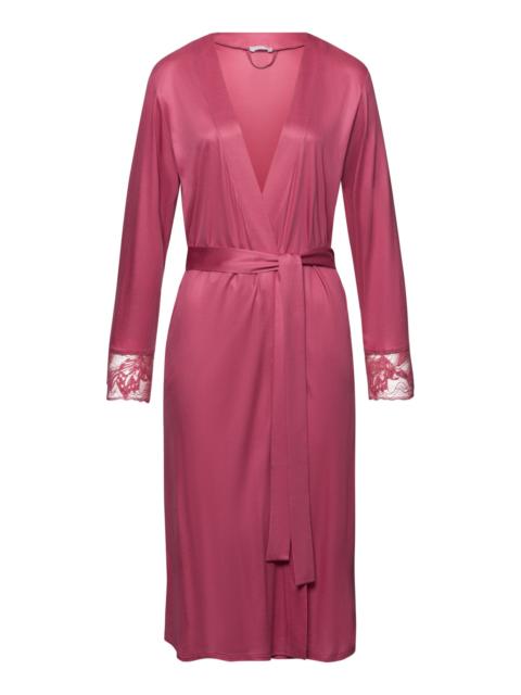 HANRO Eva TENCEL™ Lace Accented Robe