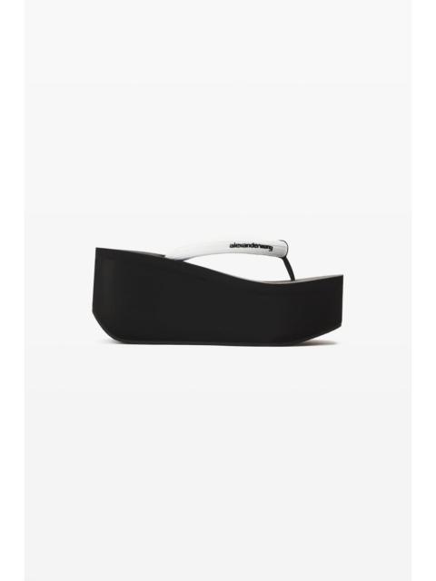 Alexander Wang jenna 85mm thong platform sandal
