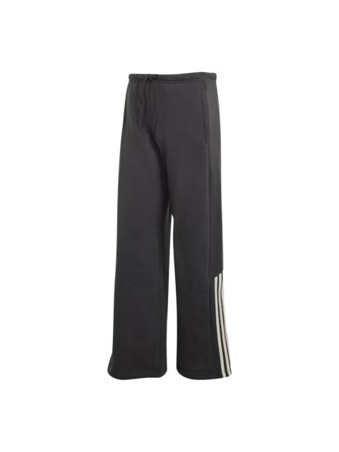 adidas Originals (WMNS) adidas adiSignature NY Wide Leg Sweatpants Asia Sizing 'Utility Black' LD1665