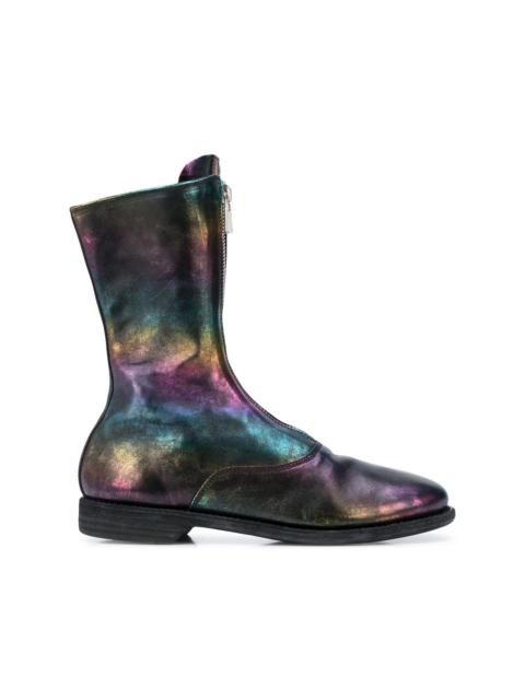 iridesdent ankle boots