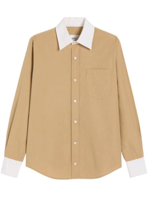 AMI Paris Ami de Coeur cotton shirt