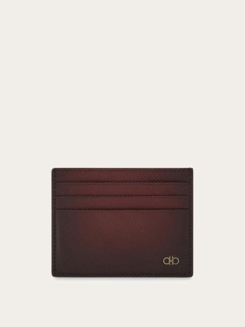 FERRAGAMO Gancini credit card holder