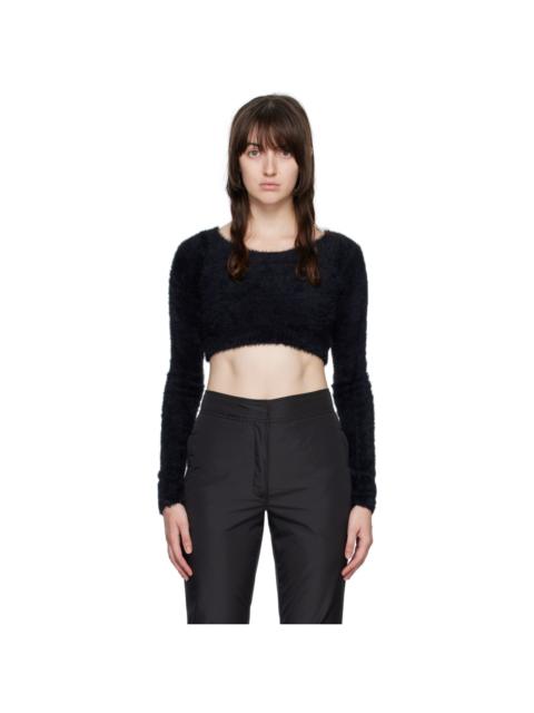 Ambush Black Fuzzy Sweater
