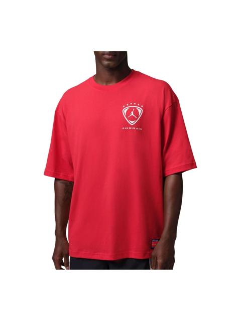 Jordan Jordan Brooklyn T-Shirt 'University Red White' IO0010-657