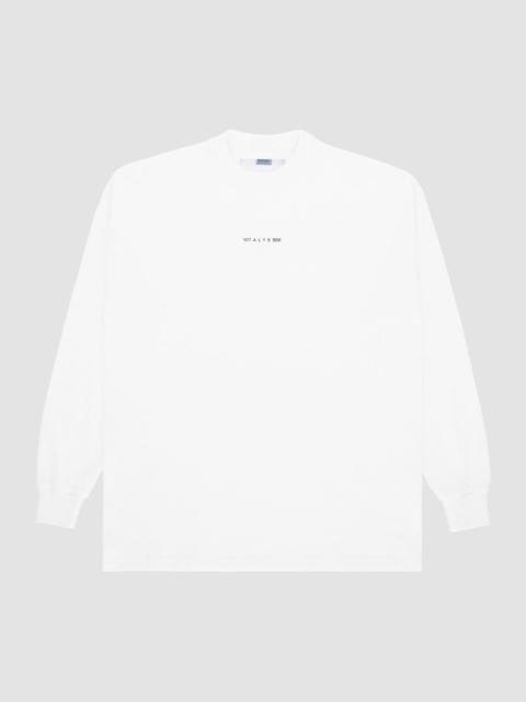 1017 ALYX 9SM L/S TEE VISUAL