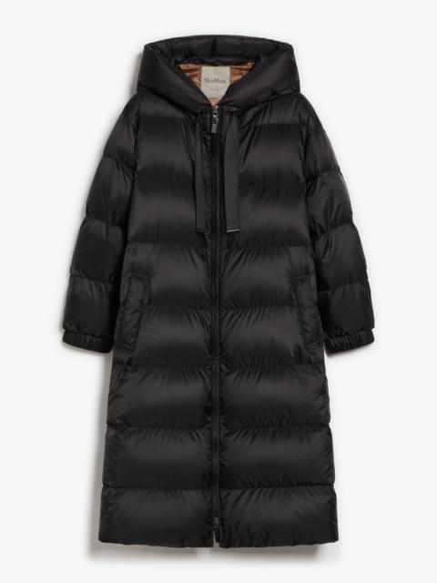 Max Mara SEIPA Long parka in water-repellent canvas