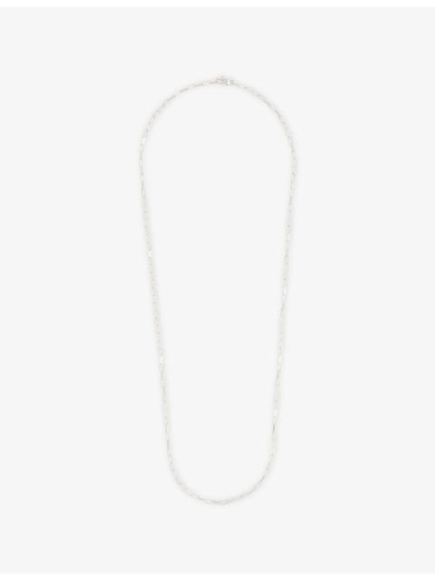 TOM WOOD Billie Chain White Rhodium-Plated 925 Sterling Silver Necklace