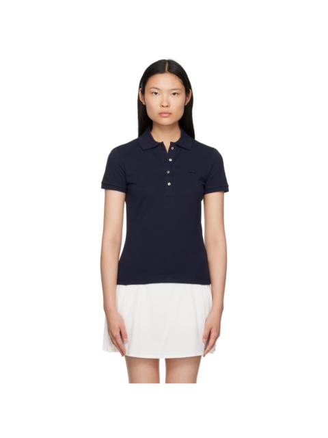 LACOSTE Navy Slim-Fit Polo