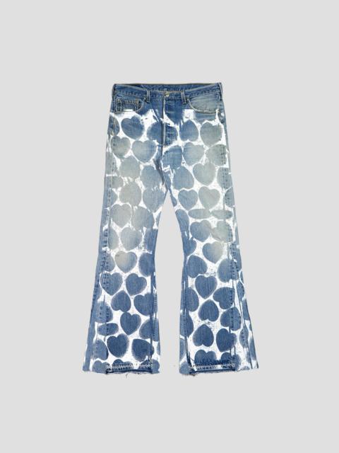 Readymade HEART FLARE DENIM JEANS