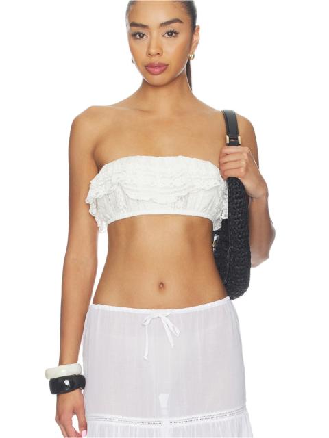 FREE PEOPLE Flirty Frill Bandeau