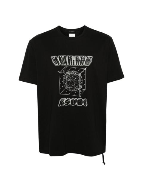 Holographic Kash cotton T-shirt