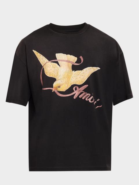 AMIRI Men & apos;s Amiri Ribbon Oversized T-Shirt