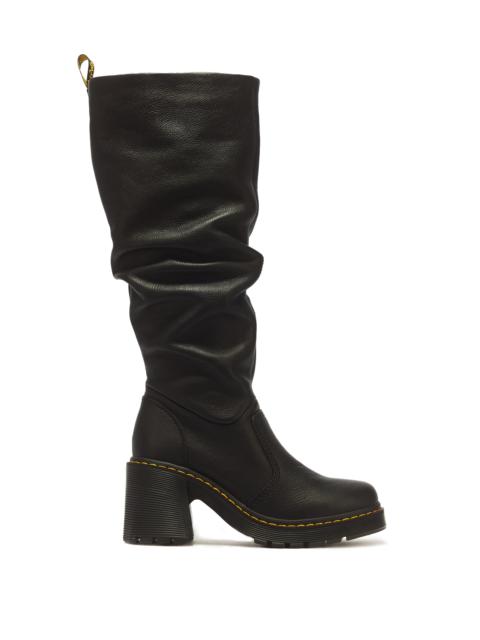 Dr. Martens Kasey Virginia Leather Tall Heeled Boots