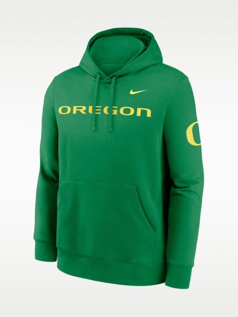 Nike Oregon Sideline Club Men's Nike College Pullover Hoodie